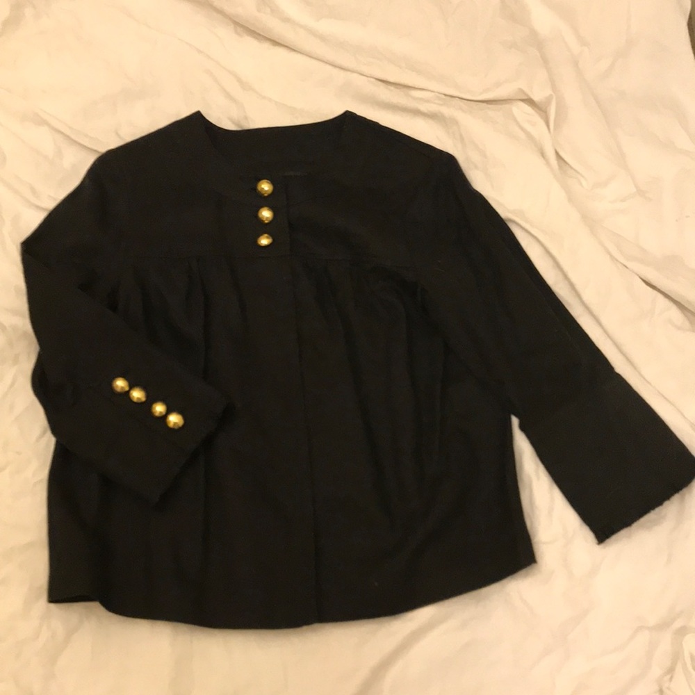 Black Linen Jacket